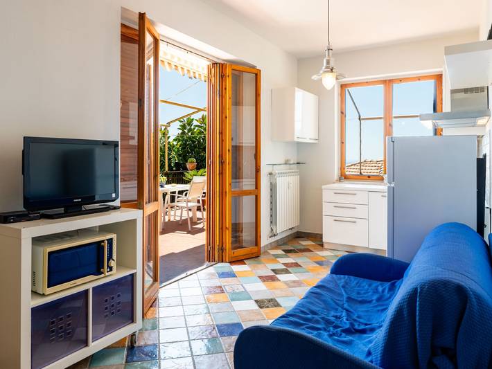 Ferienwohnung für 3 Personen, mit Balkon in Cipressa - 2