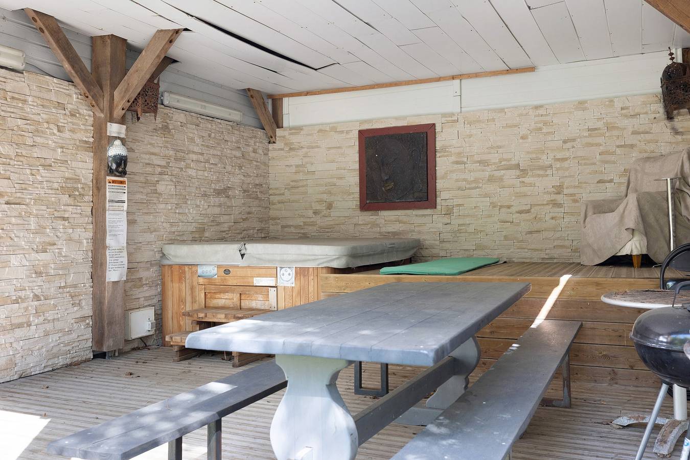 Villa „Le Coin Du Bois En Touraine“ mit privatem beheiztem Pool, Whirlpool und Wlan in Château-la-Vallière, Tours und Umgebung