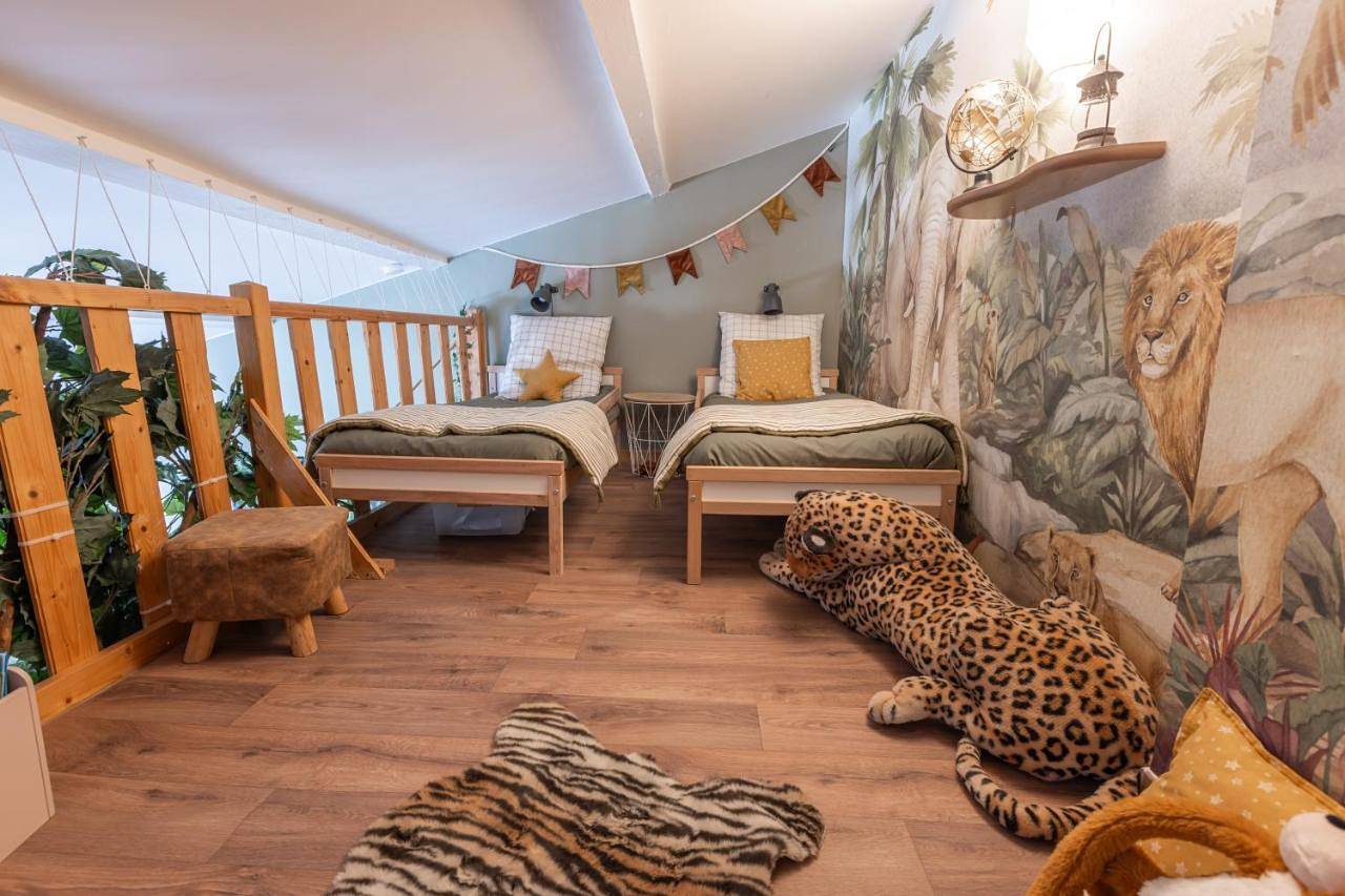Ganze Wohnung, Triplex Jungle Family in Sorgues, Vaucluse