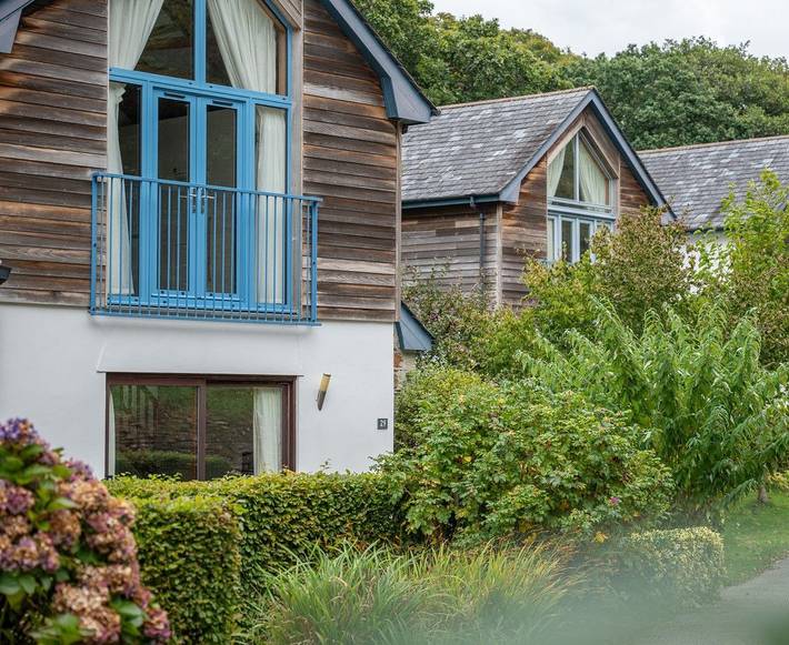 Cottage for 4 people, with pool in Cornwall