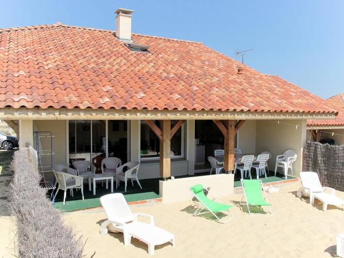 Maison de vacances pour 8 personnes, avec terrasse
