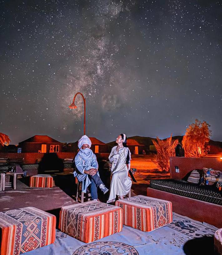 Camping voor 3 personen, with zwembad and balkon as well as uitzicht in Marokko