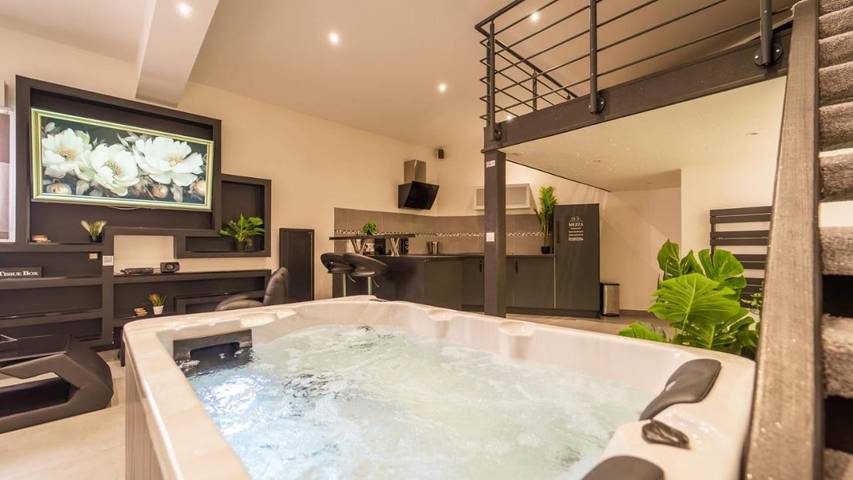 Location de vacances pour 2 personnes, avec Jacuzzi et Terrasse ainsi que Jardin et Sauna à Précy-sur-Oise - 2