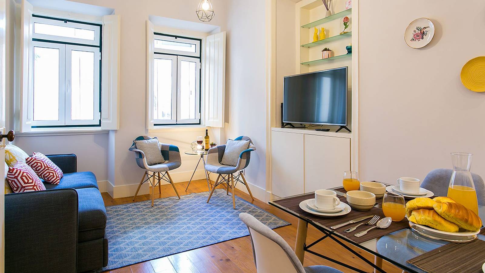 Ganze Wohnung, Cozy 3Bdr Apartment in Estrela by Lovelystay in Lissabon, Costa de Lisboa