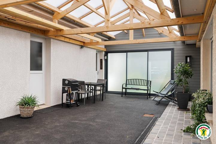 Gîte pour 4 personnes, avec Terrasse
