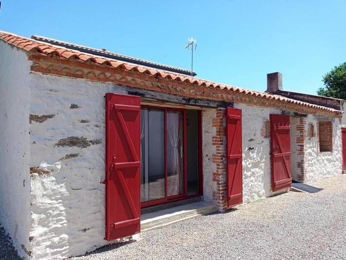 Gîte pour 2 personnes, avec terrasse à Froidfond