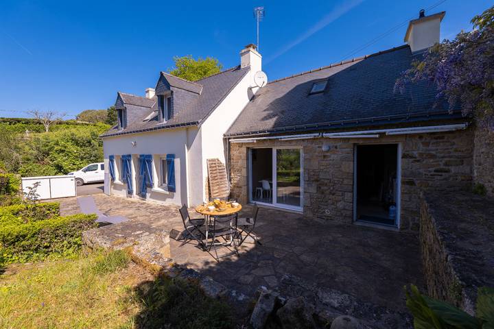 Location de vacances pour 6 personnes, avec jardin ainsi que vue sur l’océan et terrasse à Arradon - 4