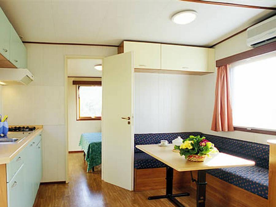 Camping Villaggio C'Era Una Volta - Mobilheim 5 personen - Mobil Home B - (8x3) in Villanova d'Albenga, Riviera di Ponente