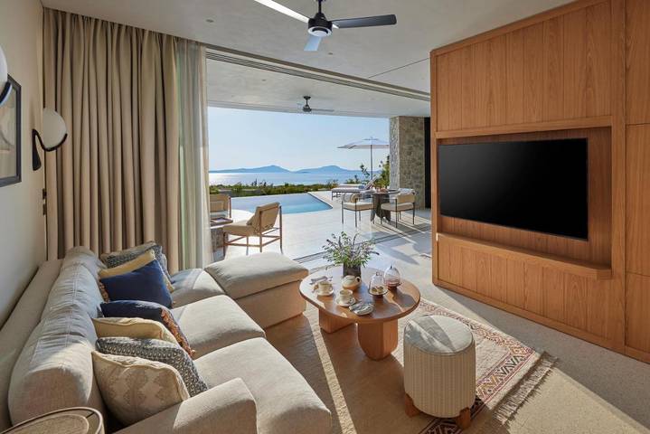 Hôtel pour 3 personnes, avec Terrasse et Jardin ainsi que Piscine et Sauna dans Pýlos - 3