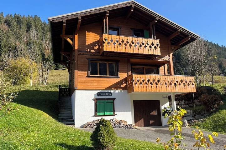 Chalet pour 8 personnes, avec balcon, animaux acceptés à La Chapelle-d'Abondance