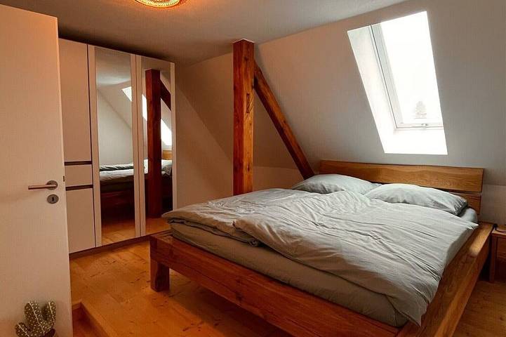 Ferienwohnung für 6 Personen, mit Balkon und Whirlpool sowie Garten und Sauna in Hohenberg an der Eger - 2