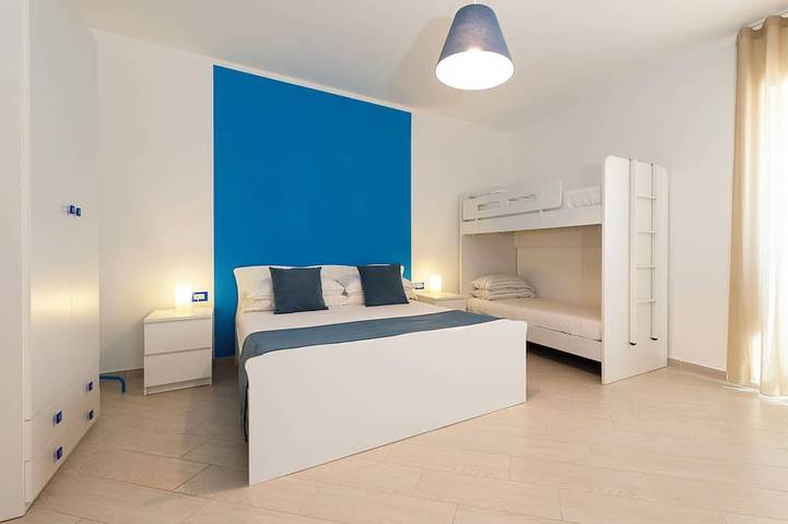 Ferienwohnung für 4 Personen, mit Garten und Balkon