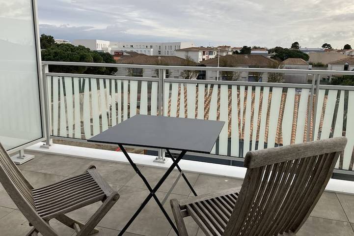 Appartement de vacances pour 2 personnes, avec balcon à La Rochelle