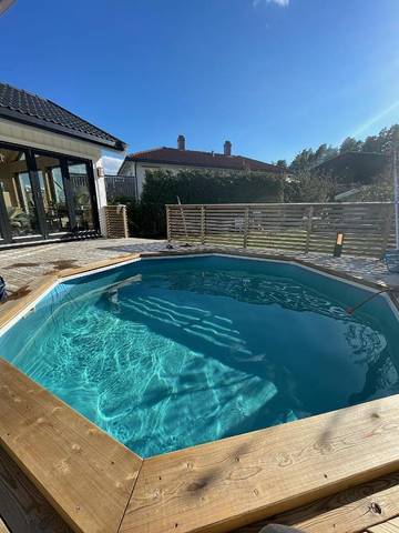 Villa für 8 Personen, mit Ausblick und Pool sowie Garten in Norwegen