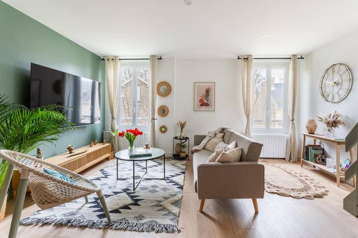 Appartement de vacances pour 4 personnes, avec Vue à Nemours