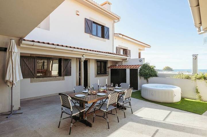 Casa de férias para 10 pessoas, com jacuzzi e jardim e ainda varanda, com animais de estimação em Município Vila Chã