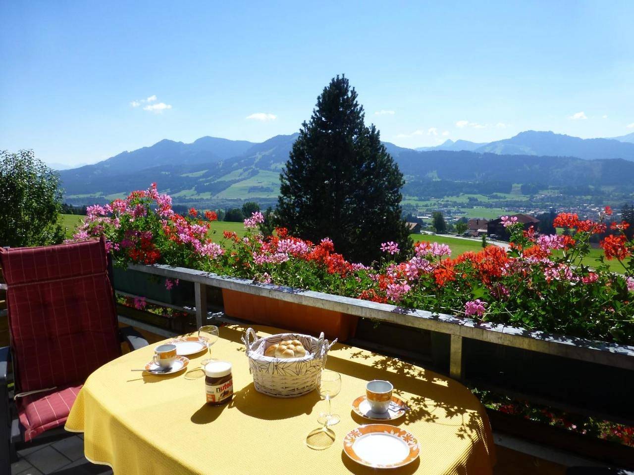 Ganze Wohnung, Apartment with Balcony in Wertach, Bayerisch Schwaben