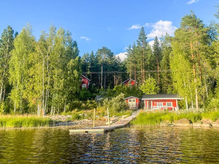 Ferienhaus für 4 Personen, mit Sauna und Terrasse sowie Seeblick - 1