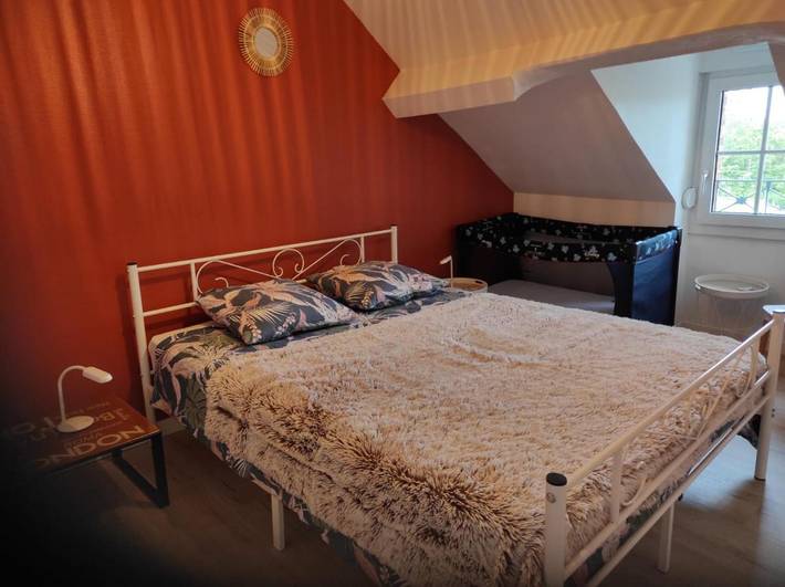 Maison de vacances pour 6 personnes, avec Terrasse ainsi que Jardin et Vue