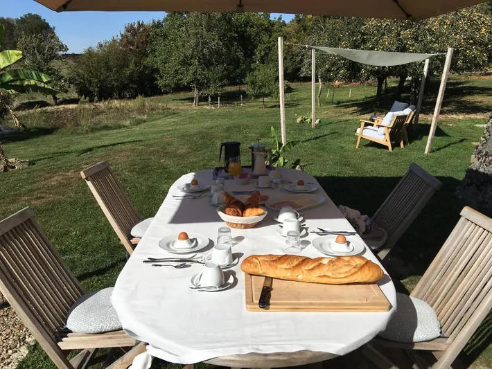 Chambre d’hôte pour 2 personnes, avec vue et jardin, animaux acceptés - 1