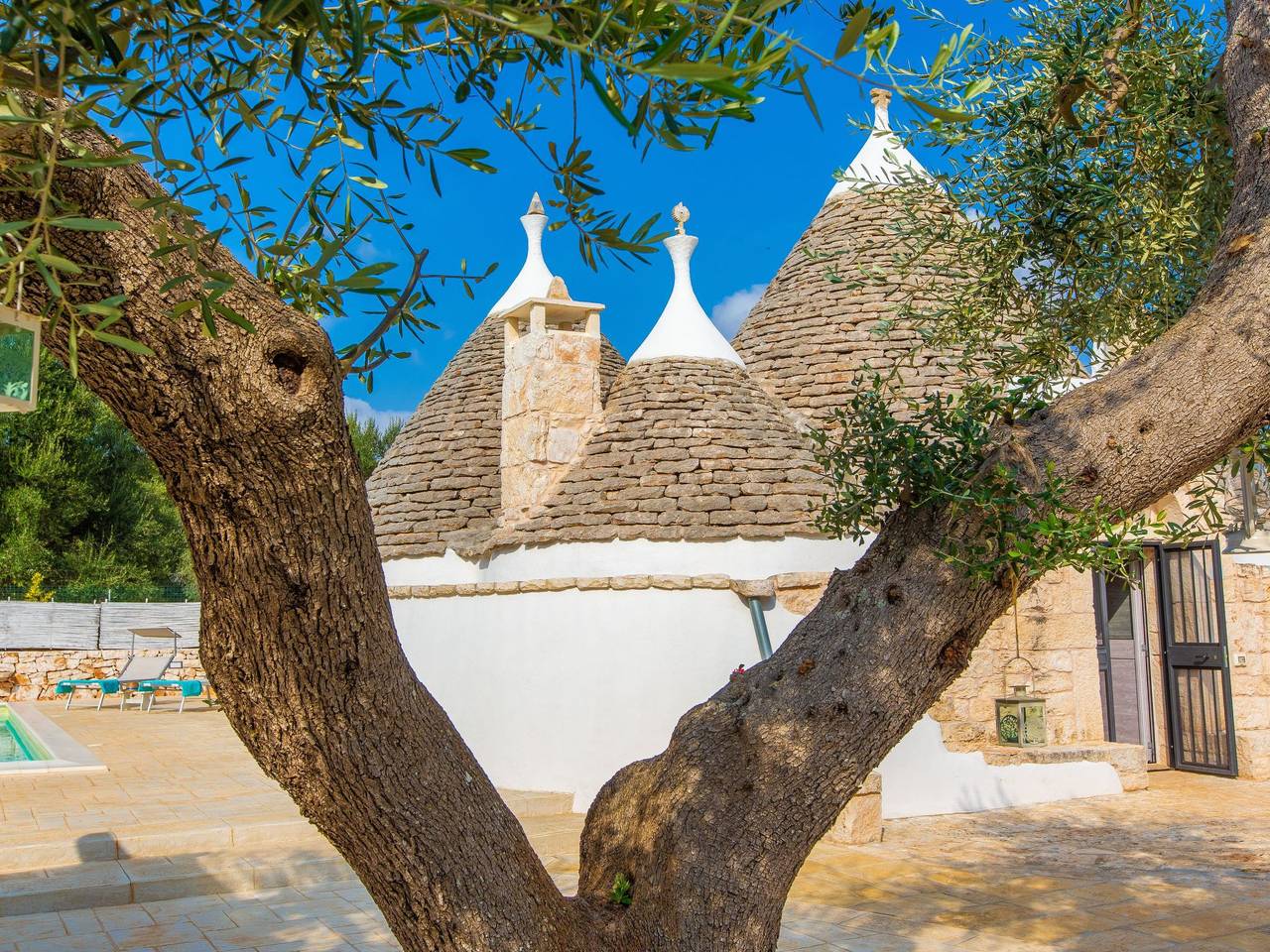 Trullo  mit pool Ostuni: Kostenlos: Bettwäsche und Handtücher, 2 Fahrräder, 1 H in San Michele Salentino, Salento