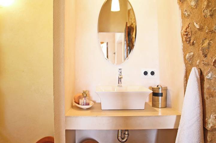 Can Ramon: romántico, pequeña finca en el campo con piscina y terrazas in Sineu, Interior de Mallorca
