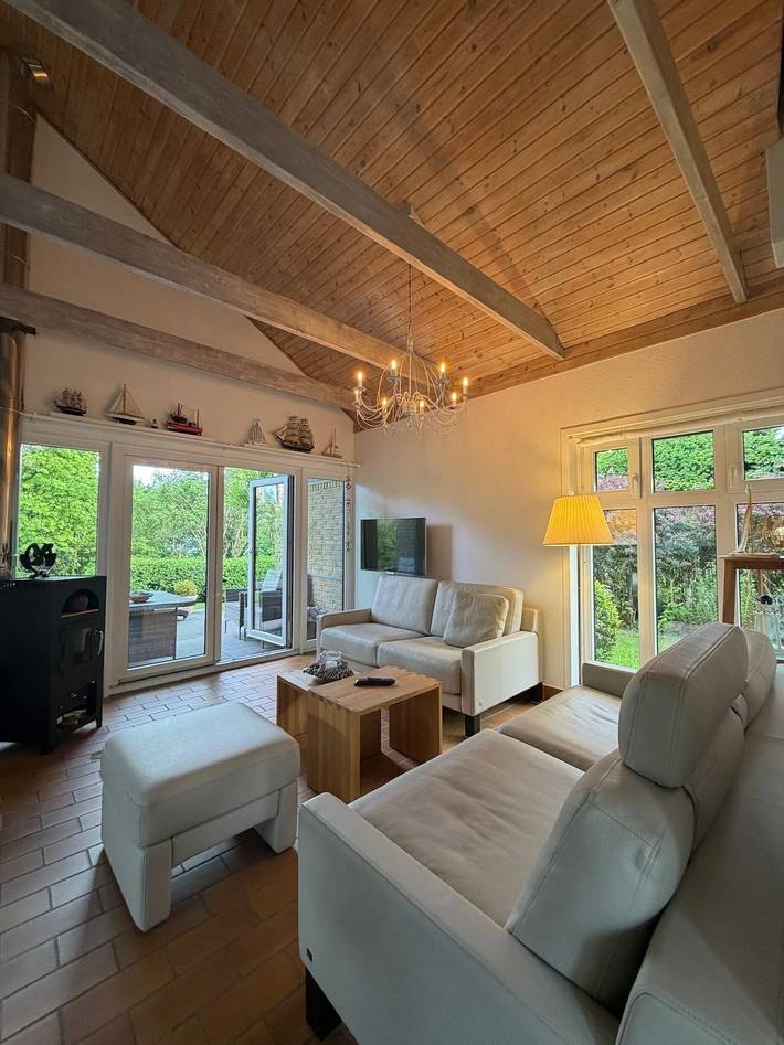 Ferienhaus für 4 Personen, mit Terrasse und Garten in der Eckernförder Bucht