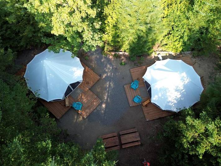 Camping voor 6 personen, met terras in Cascade Range