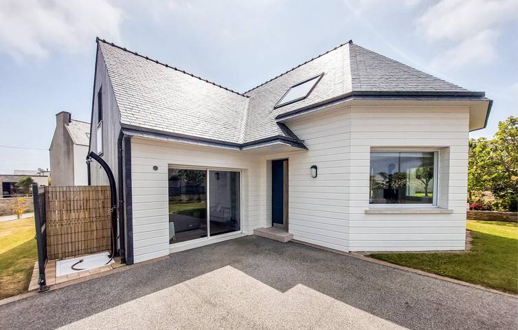 Location de vacances pour 8 personnes, avec jardin ainsi que jacuzzi et terrasse dans Plage de Tréompan - 3