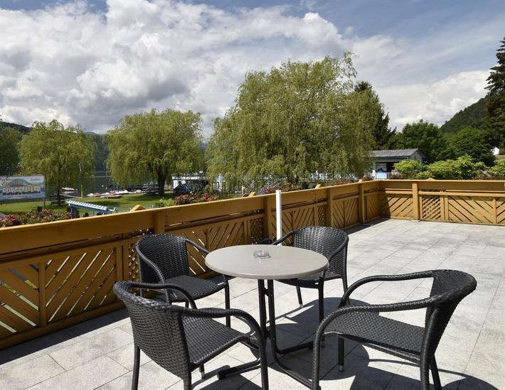 Ferienwohnung für 2 Personen, mit Balkon und Terrasse sowie Garten und Seeblick am Millstätter See - 4