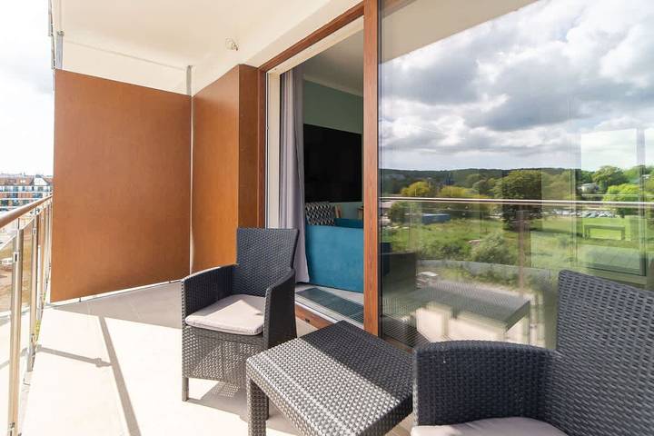 Studio für 3 Personen, mit Balkon/Terrasse, kinderfreundlich in Międzyzdroje - 4