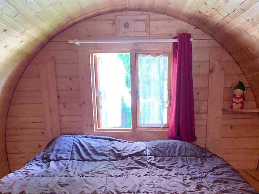 Camping L'Etang du Pays Blanc - Unterkunft 2 personen - Barrel (ohne Sanitär) in Guérande, Côte d'Amour