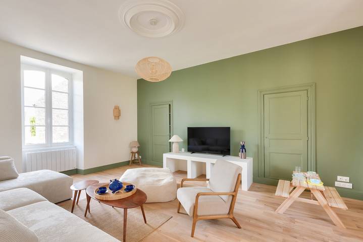 Maison de vacances pour 14 personnes, avec jardin