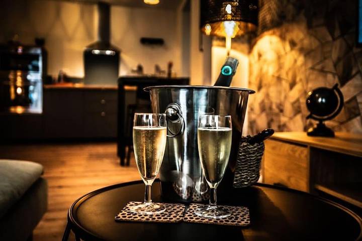 Appartement de vacances pour 2 personnes, avec Jacuzzi et Sauna