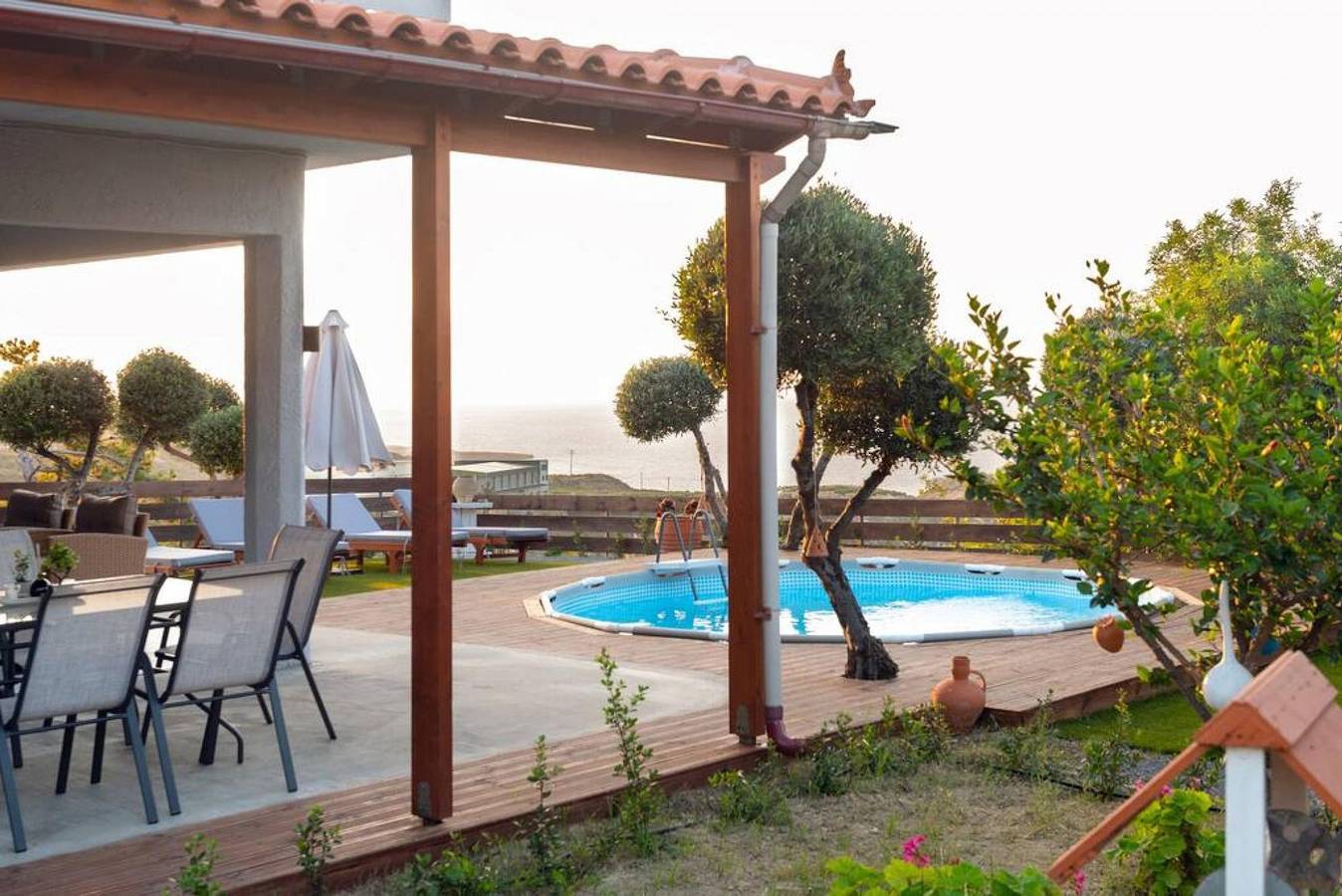 Villa voor 5 personen met zwembad in Iraklio-Heraklion en omgeving