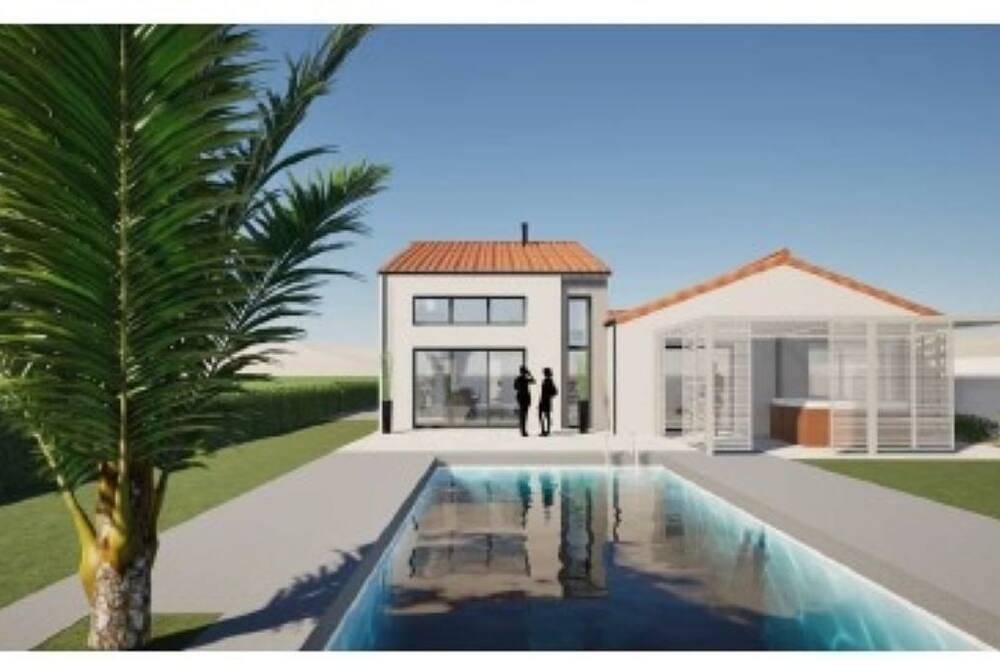 Villa 10/12 p. Swimming Pool, Spa & Private Sauna 2 kms from the beach, marshes, forests in Saint-Vincent-sur-Jard, Vandea