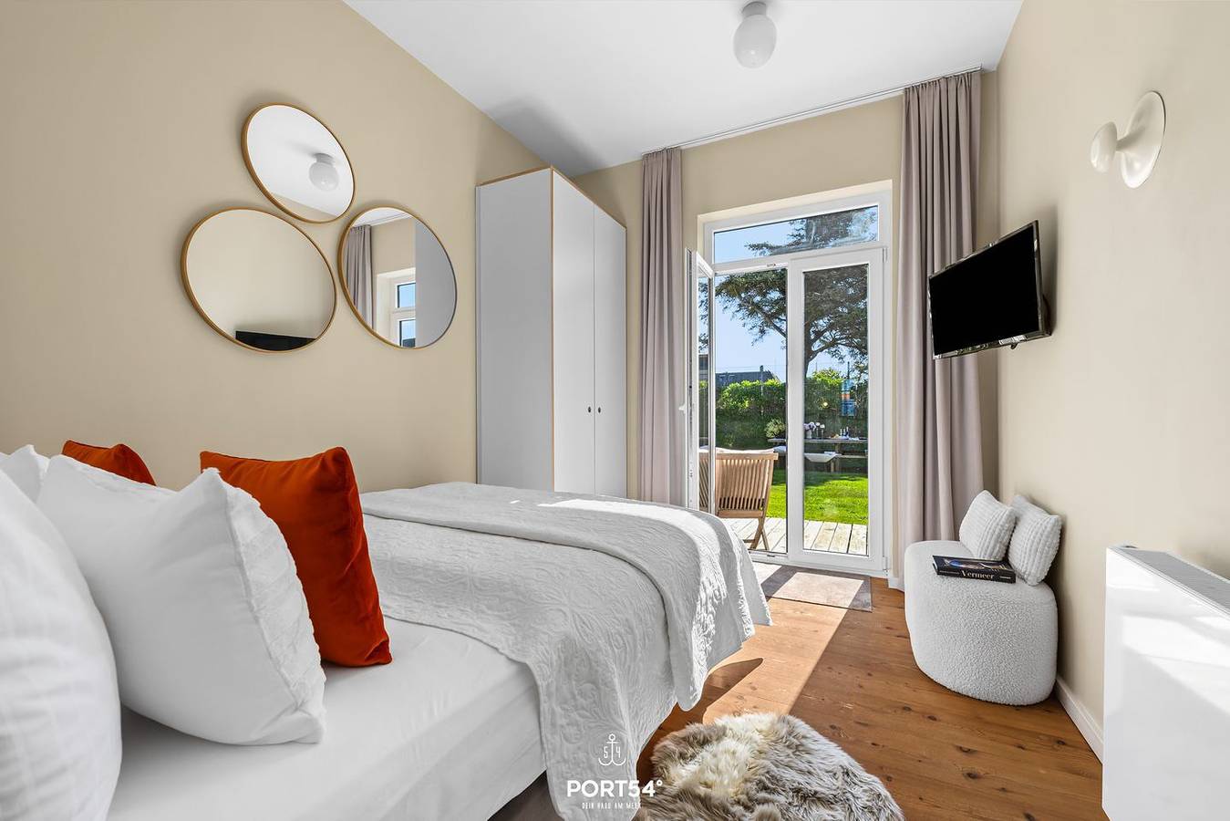 Ganze Wohnung, Weisse Ella nur 150 m bis zum Strand mit Terrasse und Garten in Westerland, Sylt (Gemeinde)