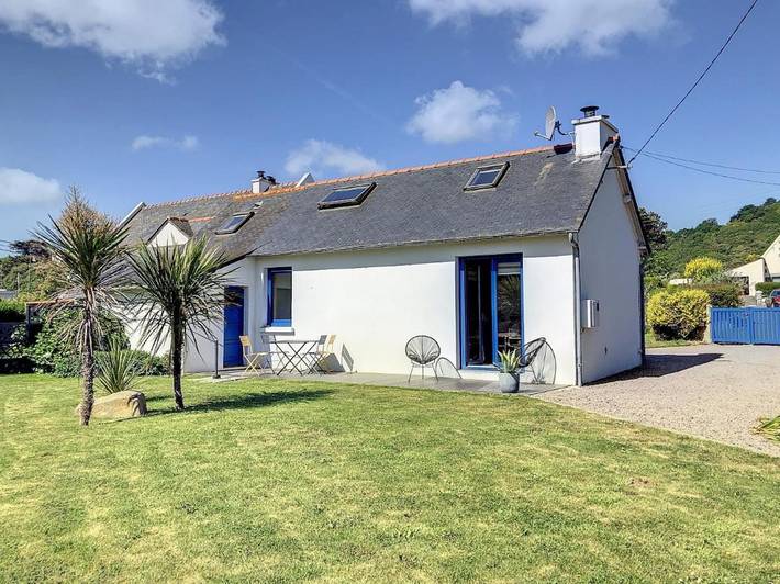 Location de vacances pour 4 personnes, avec terrasse et vue, animaux acceptés dans Plage de Tournemine - 2