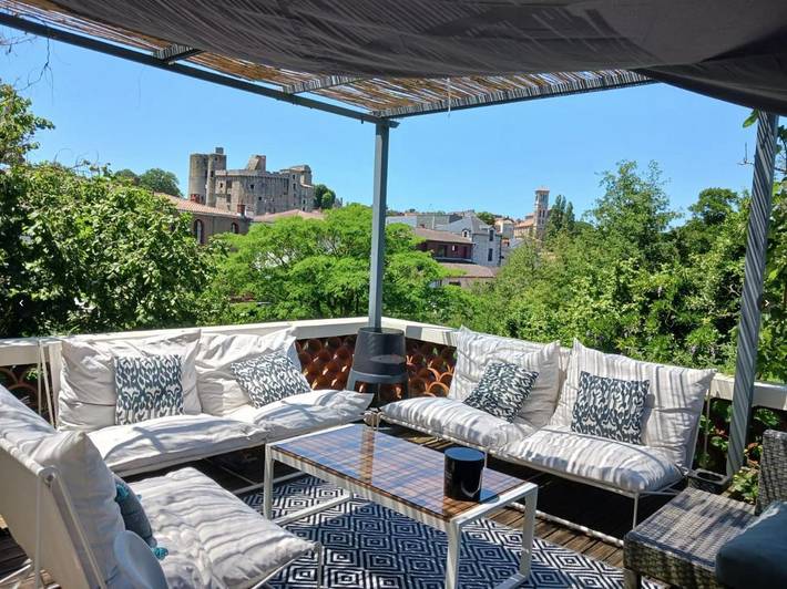 Maison d’hôte pour 3 personnes, avec Terrasse ainsi que Jardin et Vue à Clisson