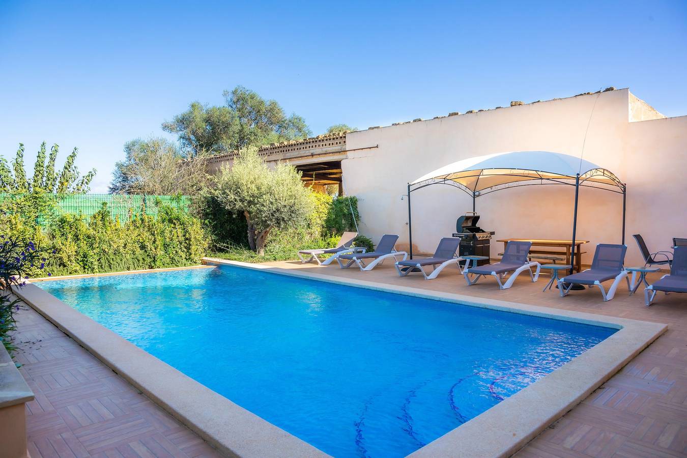 Ferienhaus "Ca Na Bergues" mit Pool und Wlan in Ariany, Mallorca Inselmitte