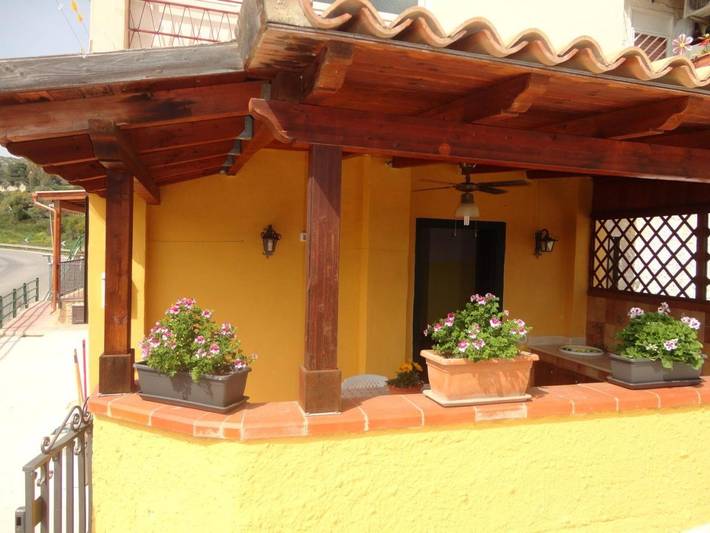 Appartement de vacances pour 4 personnes, avec jardin et vue, adapté aux familles