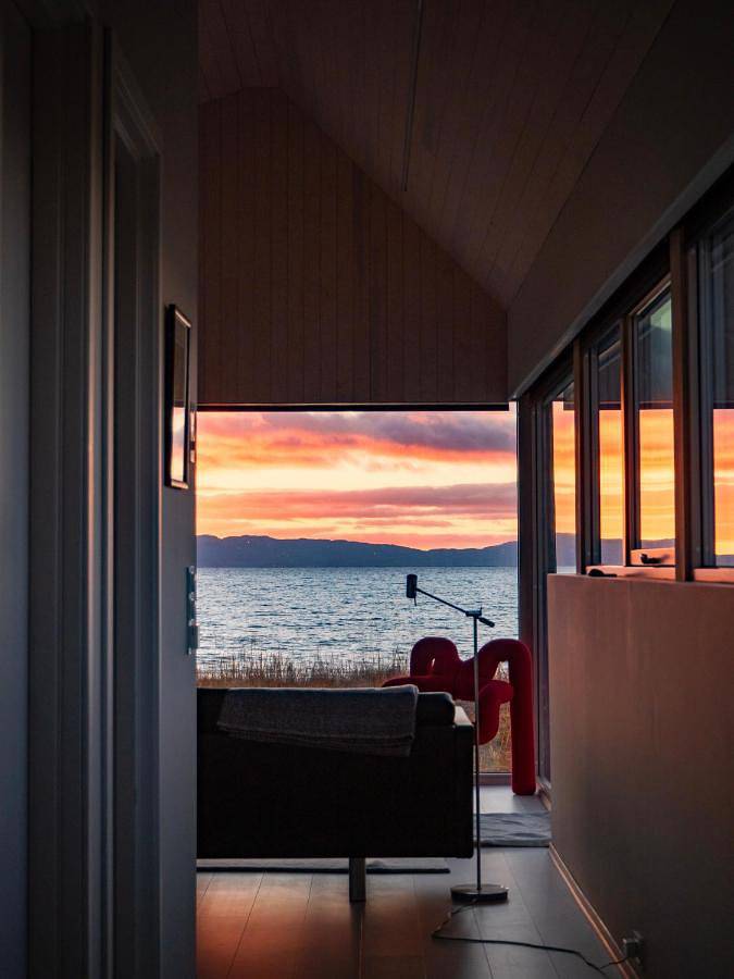 Ferienhaus für 4 Personen, mit Ausblick und Terrasse, mit Haustier in Finnmark
