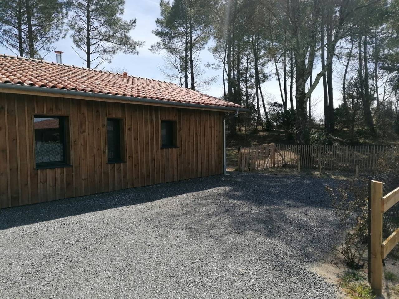 Maison bois sur la côte Landaise - océan et forêt - in Lit-et-Mixe, Côte d’Argent