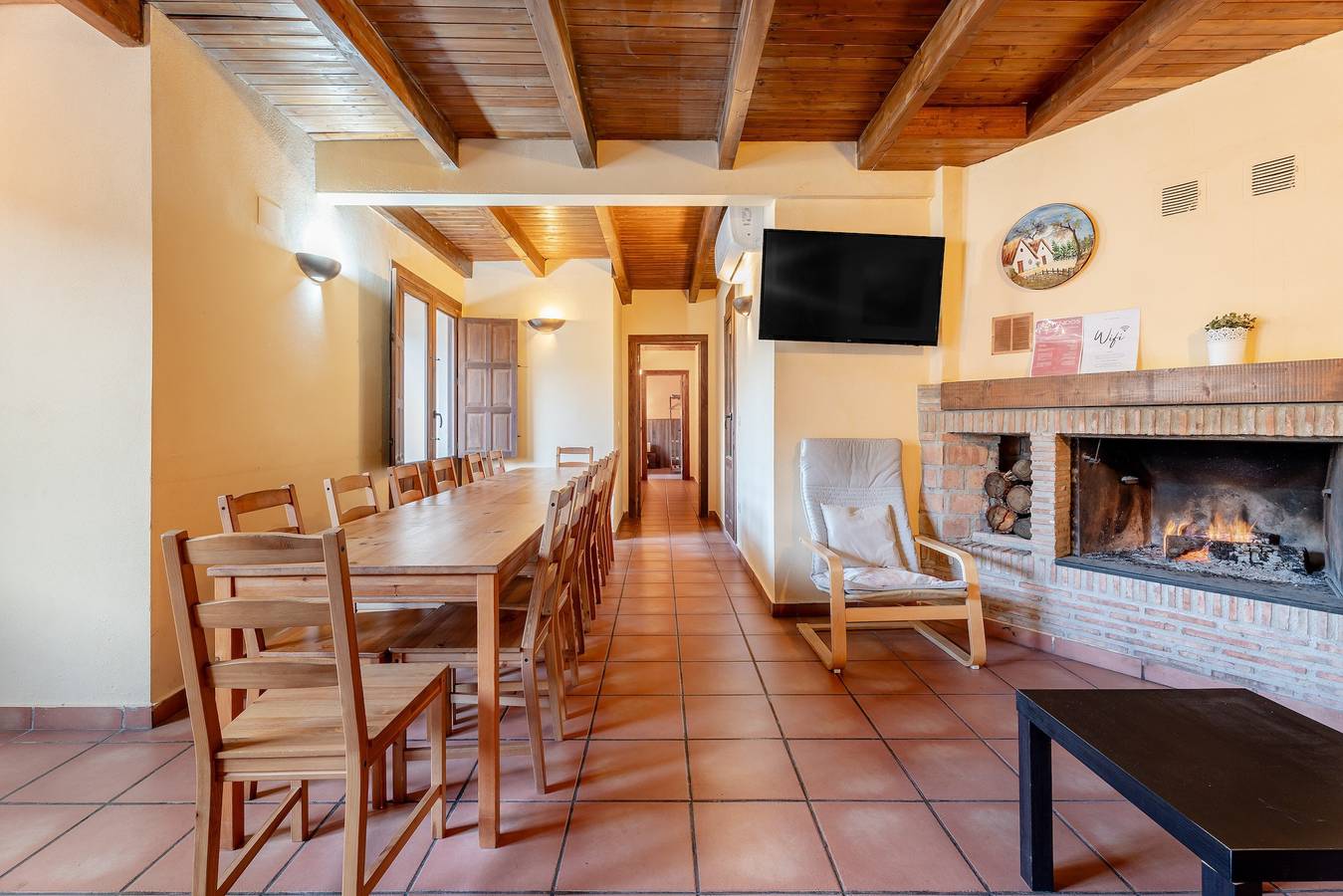 Maison de campagne "La Posada" avec vue sur la montagne, Wi-Fi et climatisation in Chera, Province de Valence