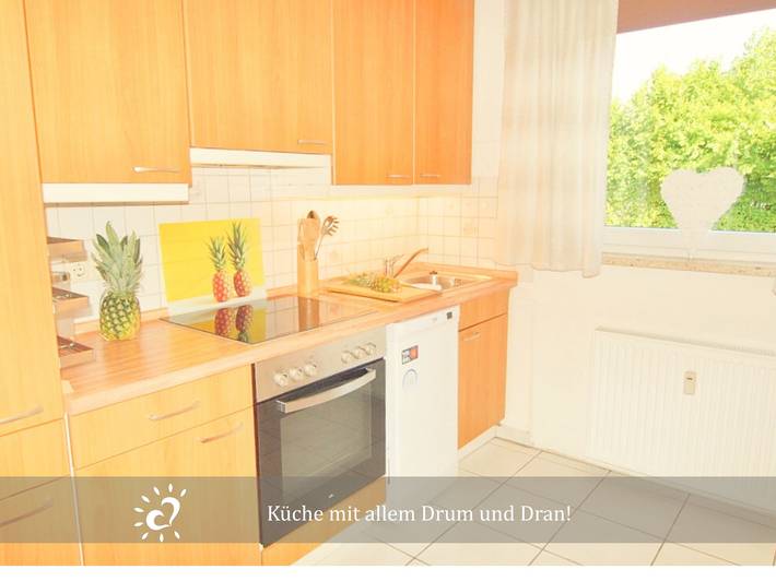 Ferienwohnung für 4 Personen, mit Terrasse und Sauna sowie Whirlpool in Geestland - 3