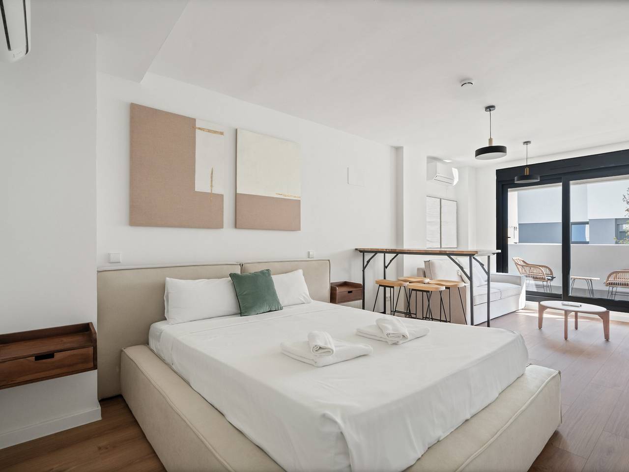 Ganze Wohnung, Gemütliche Wohnung mit Klimaanlage - 4 Pers. in San Sebastián de los Reyes, Madrid Province
