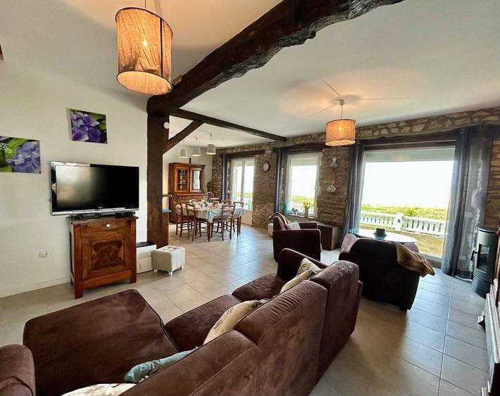 Location de vacances pour 8 personnes, avec terrasse et jardin à Saint-Michel-en-Grève - 4