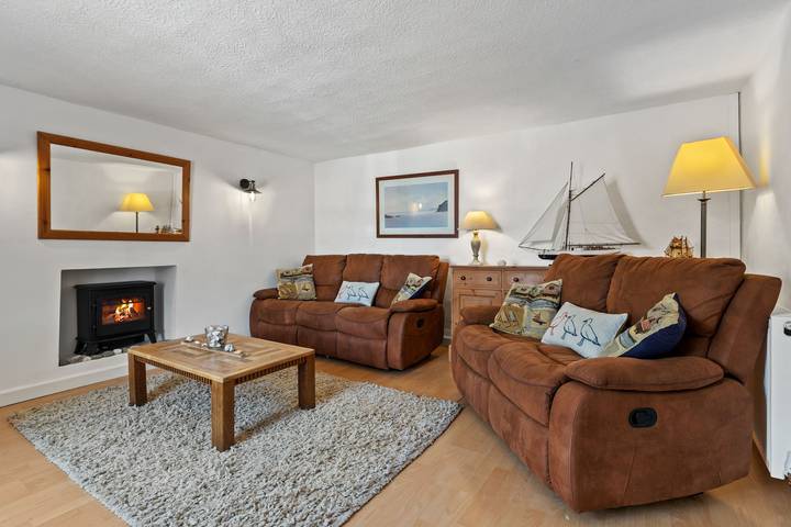 Ferienhaus für 7 Personen, mit Terrasse und Meerblick sowie Garten in Wales - 3