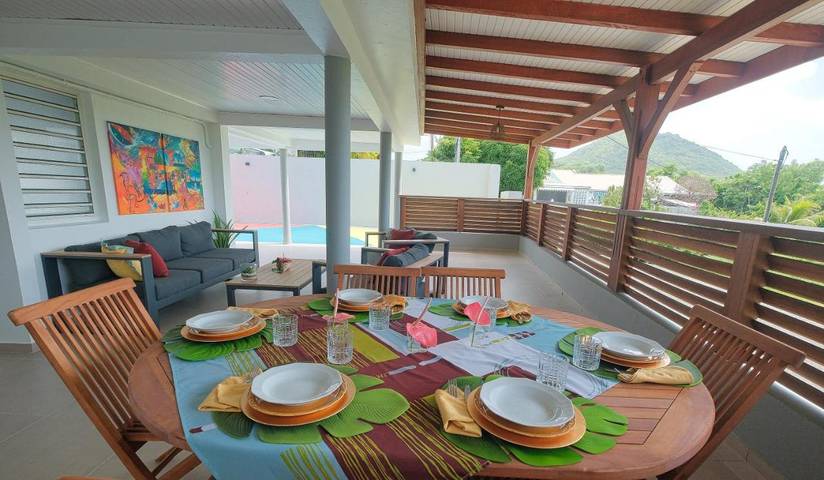 Villa pour 6 personnes, avec jacuzzi et terrasse à Sainte-Anne (Martinique) - 3