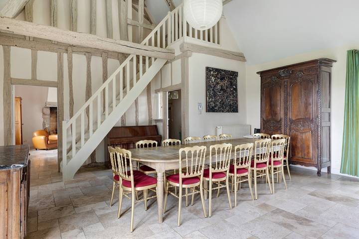 La Beausserie – Domaine de La Trigalière mit Gemeinschaftspool in Ambillou, Tours und Umgebung